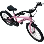 Bicicleta Infantil Aro20 Rosa Preto Infiniti Kids 2