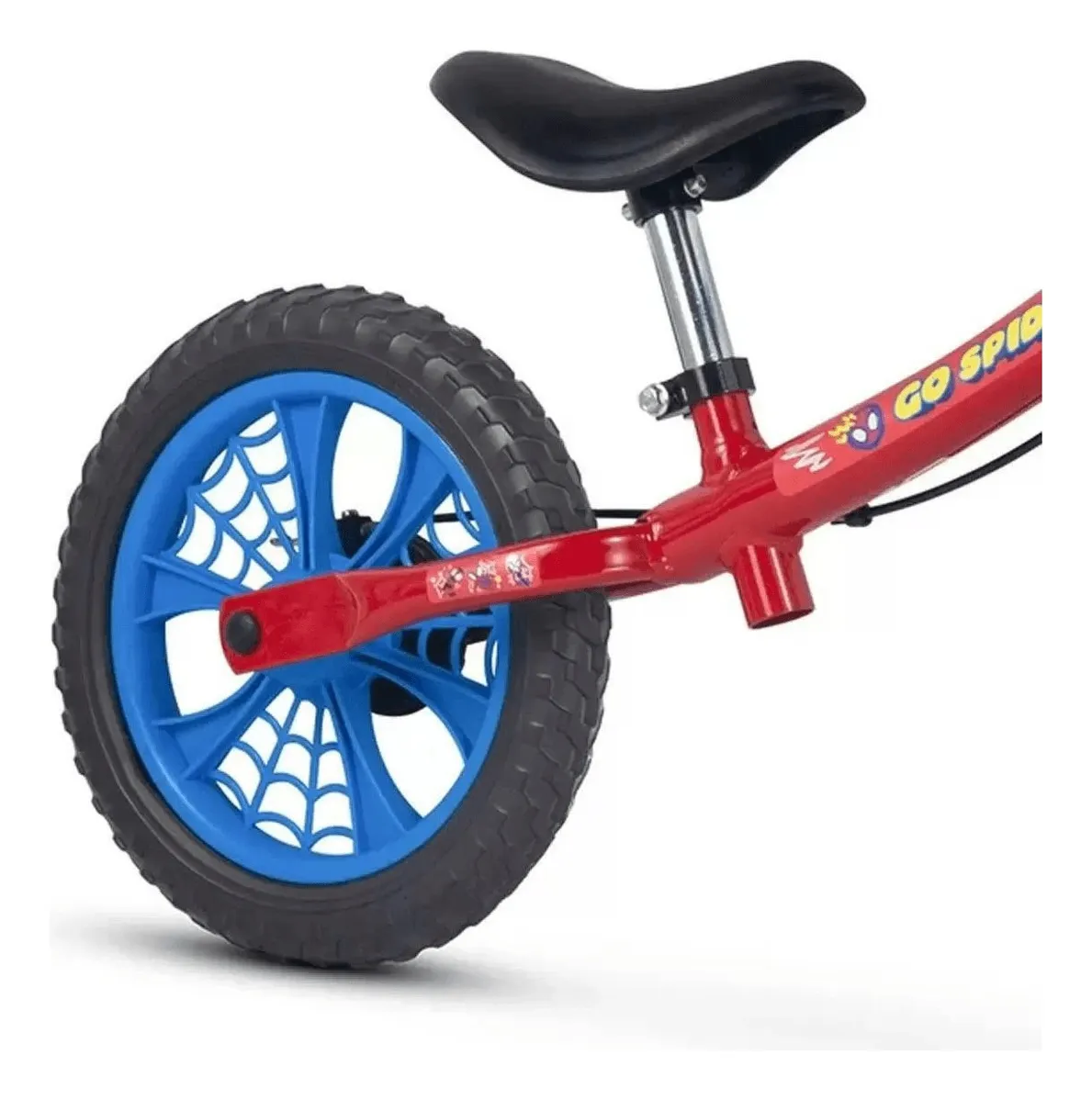 bicicleta infantil homem aranha