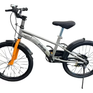 Bicicleta Infantil Aro 20 Cinza Infiniti Kids