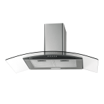 COIFA DE PAREDE FISCHER FIT 90 CM VIDRO 220V 1