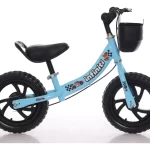 Bicicleta Balance Infiniti Kids Aro 12 Azul Com Preto 2