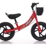 Bicicleta Balance Infiniti Kids Aro 12 Vermelha e Preto 2