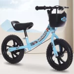 Bicicleta Balance Infiniti Kids Aro 12 Azul Com Preto 3