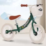 Bicicleta Balance Infiniti Kids Aro 12 Verde Com Branco 3