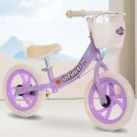 Bicicleta Balance Infiniti Kids Aro 12 Roxo Com Branco 10