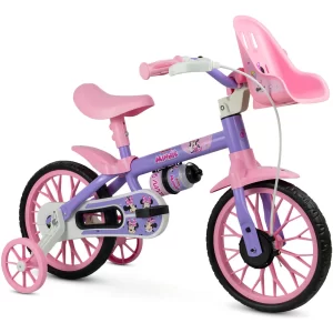 BICICLETA INFANTIL FEMININA MINNIE NATHOR ARO 12