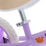 Bicicleta Balance Infiniti Kids Aro 12 Roxo Com Branco 6