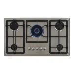 Fogão cooktop Fischer 5Q TC gás Mesa Inox 2