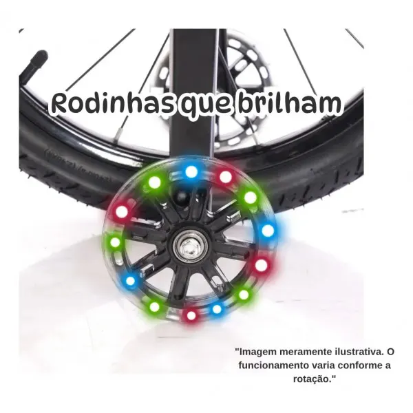 Bicicleta Infantil Azul com Branco Aro 14 2