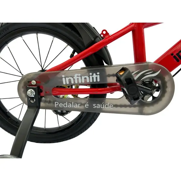 Bicicleta Infantil Vermelha Aro 16 3