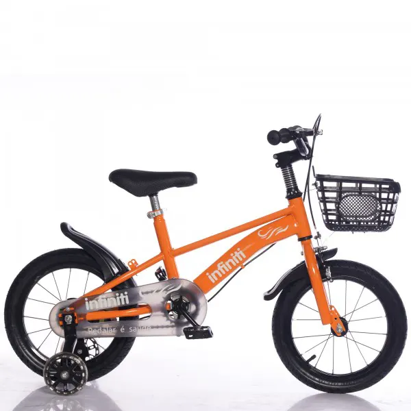 bicicleta infiniti aro 16 laranja